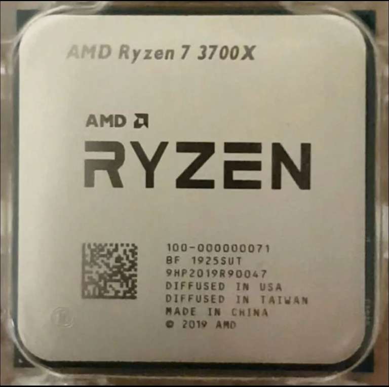 Процессор AMD Ryzen 7 3700X 3,6 ГГц