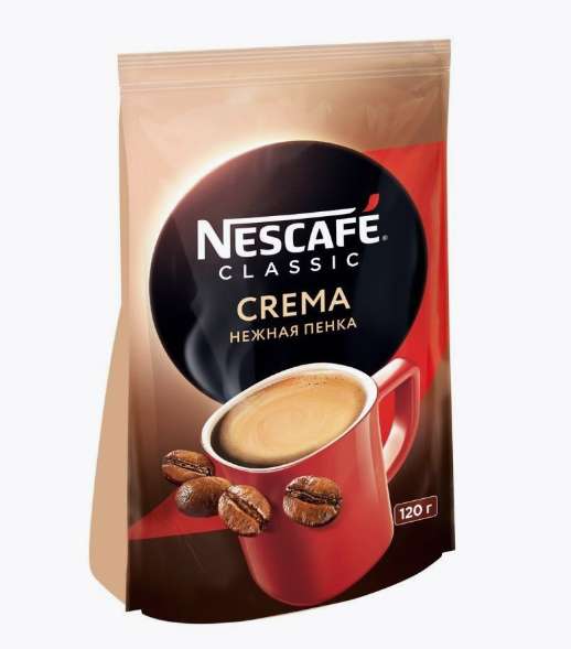 Nescafe NESCAFE Classic CREMA кофе 120г