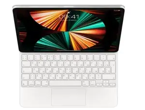 Клавиатура беспроводная Apple Magic Keyboard (MJQL3LL) для iPad Pro 12,9 (3-5 gen), Русская раскладка, белый