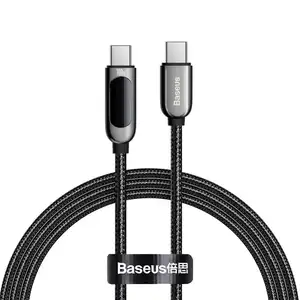 Кабель Baseus с цифровым дисплеем USB Type-C, 100 Вт