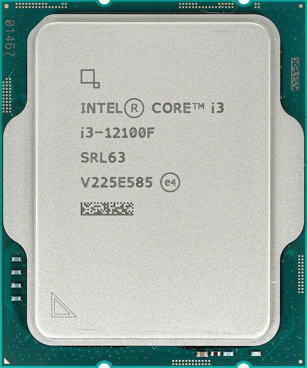 Процессор Intel Core i3-12100F Alder Lake OEM (при оплате картой Яндекс Пэй)