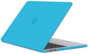 Чехол-накладка для MacBook Pro 16" 2020 vipe , ярко-голубой, soft-touch (с Озон картой)