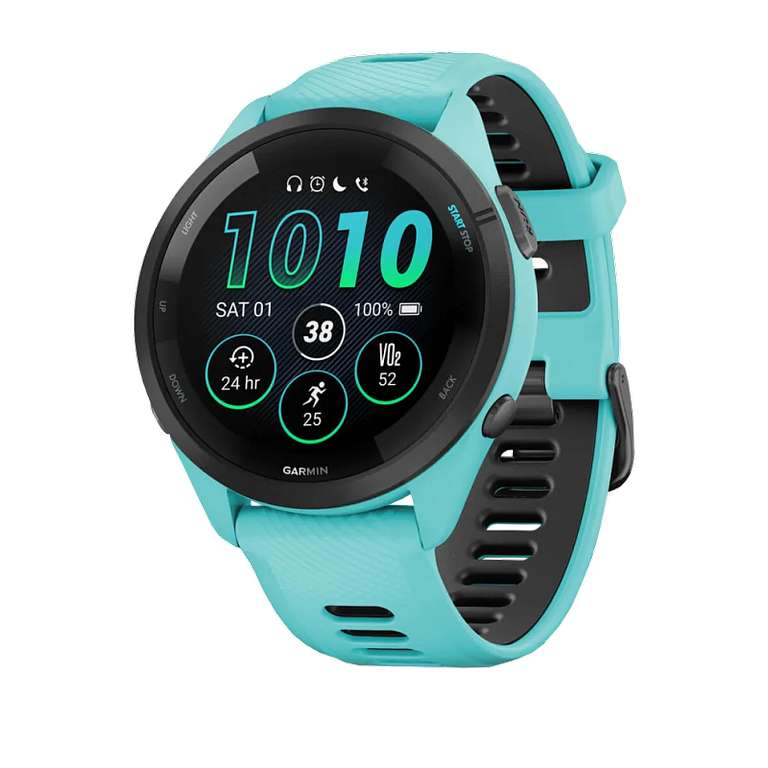 Смарт часы GARMIN FORERUNNER 265 MUSIC, WIFI, GPS, EU/PAC, WHITESTONE GARMIN