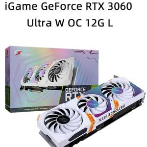 Видеокарта Colorful iGame GeForce RTX 3060 Ultra W OC L 12GB (33513₽ через Qiwi)