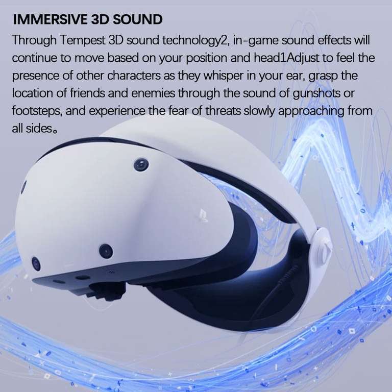 Гарнитура ВР Sony PS VR2, 3D