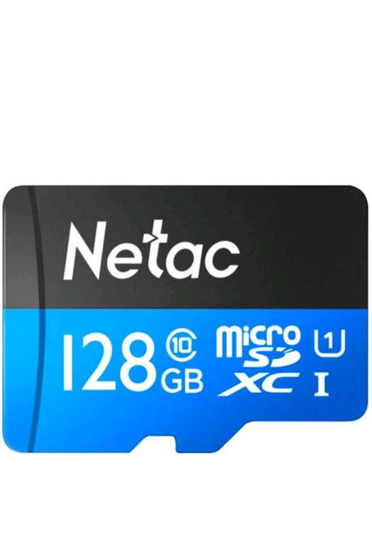 Карта памяти Netac MicroSDXC128GB Class 10 (+227 спасибо)