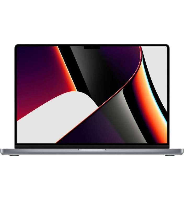 16" Ноутбук Apple M1 Pro (10C CPU, 16C GPU), RAM 16 ГБ, SSD 512 ГБ, Apple M1 Pro, macOS, (MK183RU/A), Цена по OZON карте.