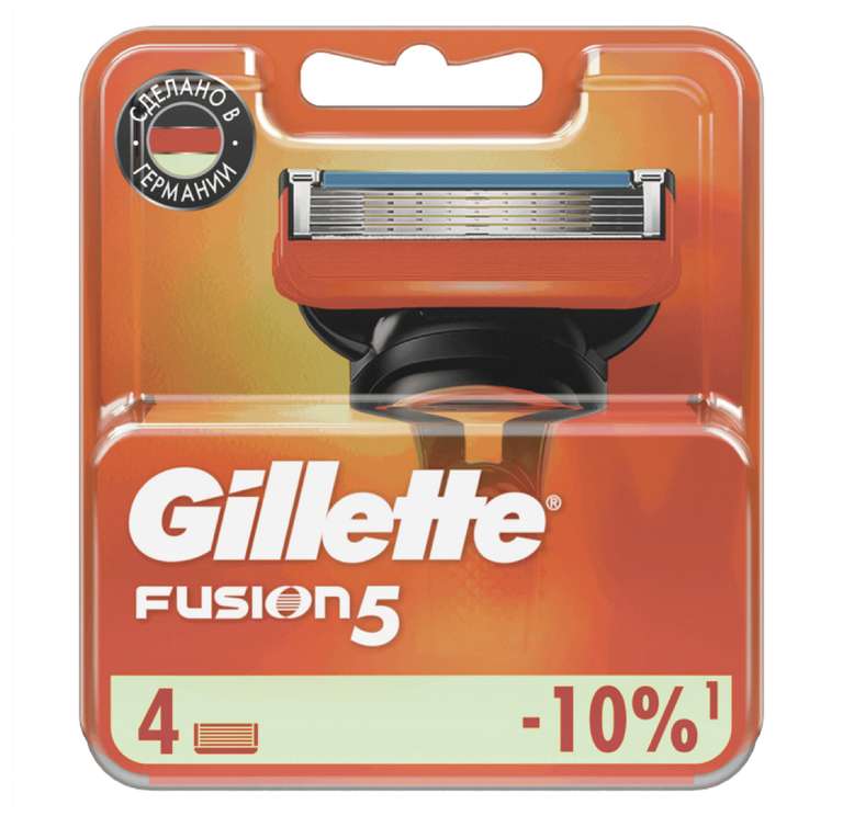 Кассеты Gillette Fusion5 4 шт