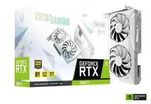 Видеокарта ZOTAC GeForce RTX 3060 Ti Twin Edge White Edition 8GB GDDR6X (при оплате Ozon картой)