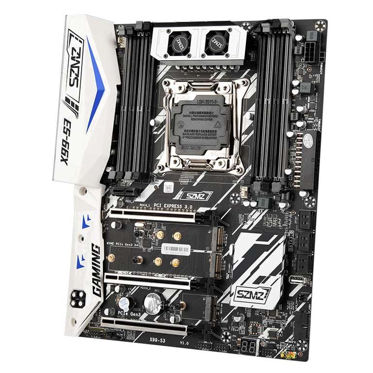 Набор материнской платы SZMZ X99-S3 Turbo, процессор xeon e5 2666 v3 2*8 Гб RAM Combo DDR4 X99
