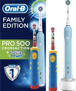 Набор электрических зубных щеток Oral-B PRO 500 CrossAction