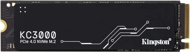 1 ТБ m2 Внутренний SSD диск Kingston SKC3000S (SKC3000S/1024G) (цена с озон картой)