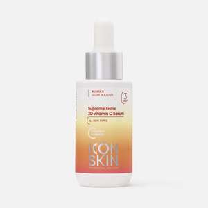 (МСК) Сыворотка для лица ICON SKIN Supreme Glow с 3D витамином С 30 мл возврат до 61%