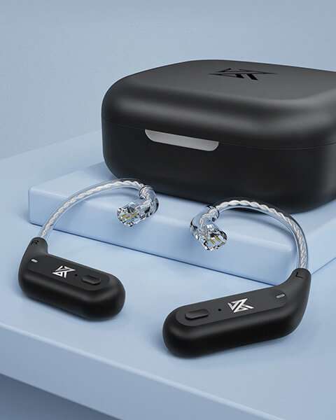 KZ AZ09 TWS адаптер с модулем Bluetooth 5.2 и поддержкой кодека передачи аудио AAC