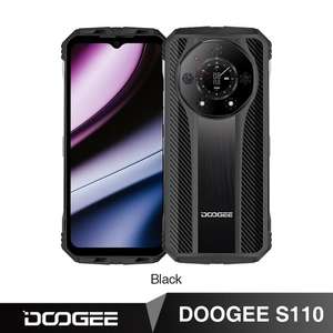 Смартфон DOOGEE S110 12 ГБ + 256 ГБ 6,58" экран FHD, Helio G99 восьмиядерный процессор