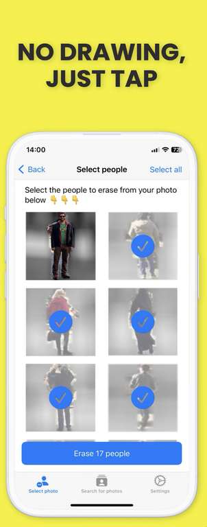 [iOS] Edit people out - Removex
