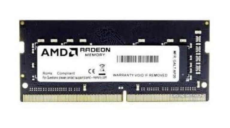 Модуль памяти AMD R9 DDR4 - 16ГБ 3200, SO-DIMM