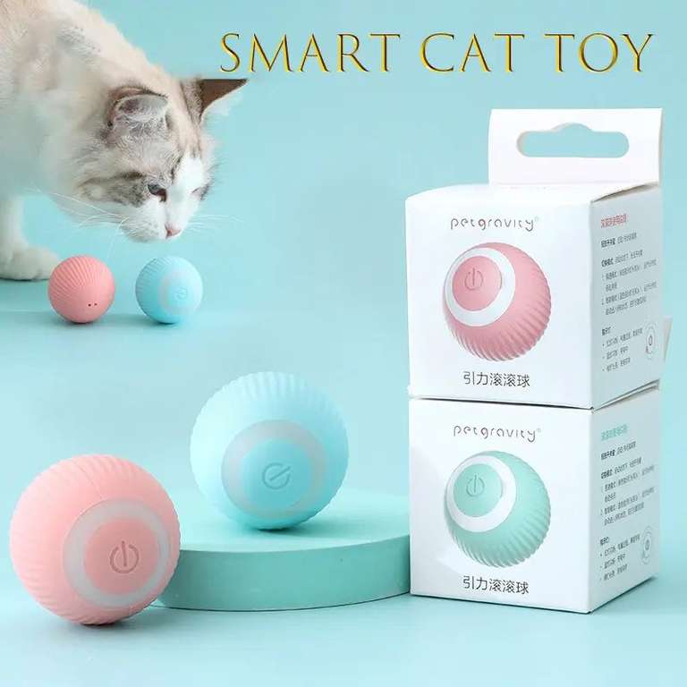 Самодвижущаяся игрушка для кошек