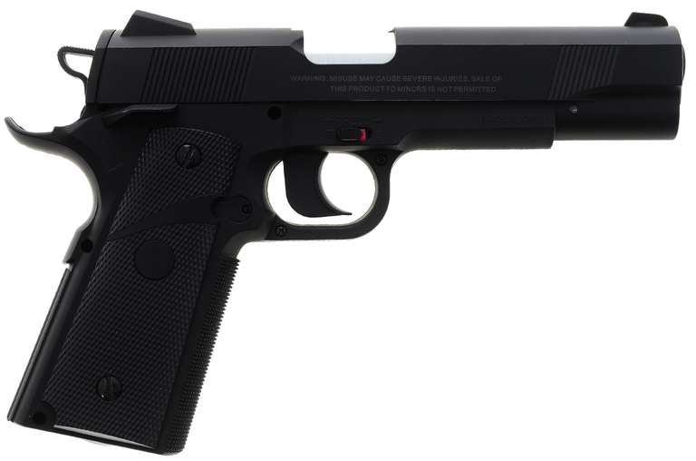 Пистолет пневматический Stalker S1911G (ан. "Colt 1911") к.4,5мм, 120 м/с,+250шар.+2182 бонуса