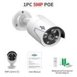 Уличная IP-камера Hiseeu HB615-P (2.5K, 5 Мп, POE, ONVIF)