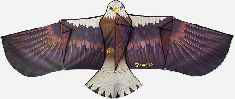 Воздушный змей TORNEO Орел (размер 180х80 см) + летучая мышь в описании