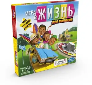 Настольная игра HASBRO Игра в жизнь Джуниор, E6678, 5+