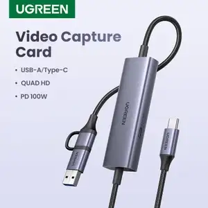 Карта видеозахватс 4к Ugreen CM725-25772