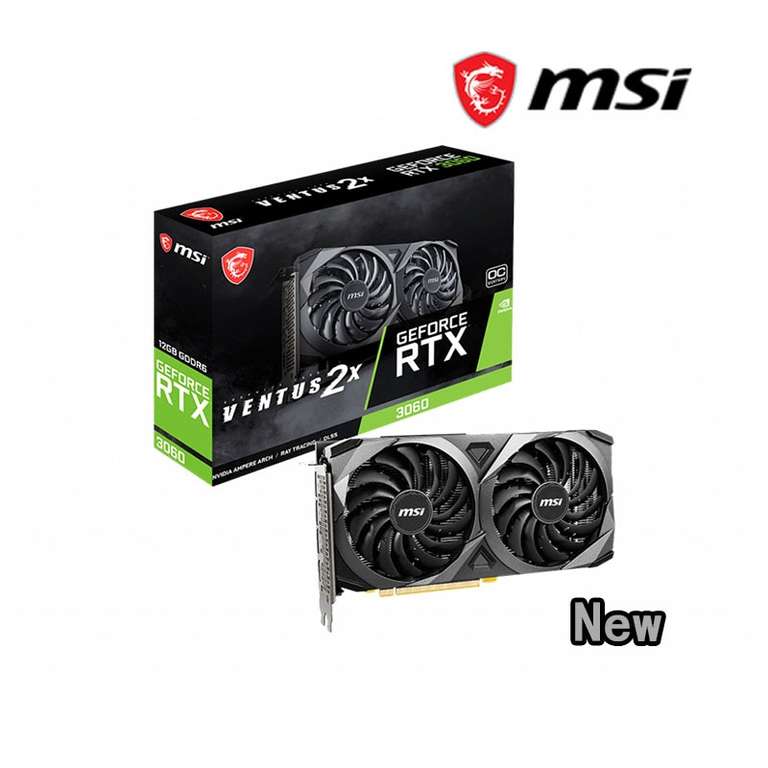 Видеокарта MSI GeForce RTX 3060 GAMING 12G X Z TRIO VENTUS 192 256bit GDDR6