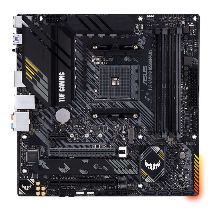 Материнская плата ASUS TUF GAMING B550M-PLUS (AM4, mATX)
