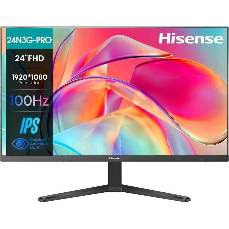 Монитор Hisense 24N3G-PRO (24", Full HD, 100 Гц, IPS, sRGB 99%)