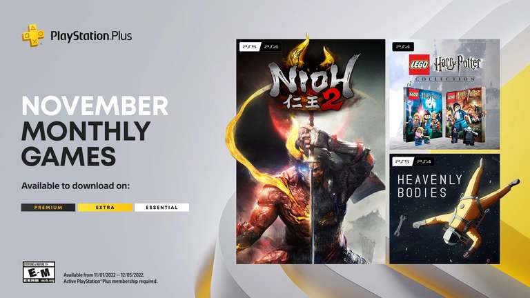 [PS5, PS4] Nioh 2, LEGO Harry Potter Collection, Heavenly Bodies(PS+ Essential)