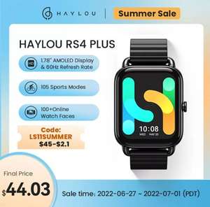Смарт-часы HAYLOU RS4 Plus