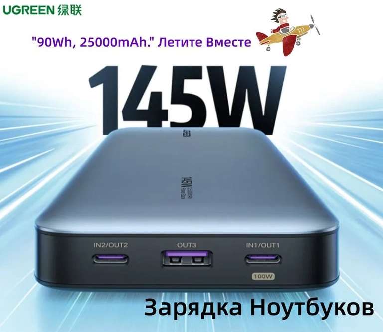 Power bank Ugreen 145w