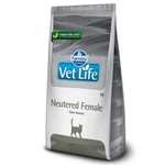 Сухой корм для кошек Farmina Vet Life Neutered Female, для стерилизованных, курица, 2кг (и другие варианты для кошек и собак +возврат 64%)