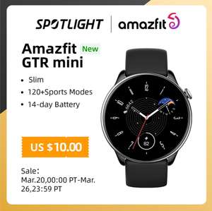 Часы Amazfit GTR mini