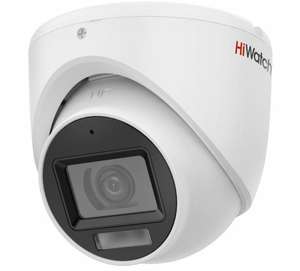 Камера видеонаблюдения аналоговая HiWatch DS-T203A(B) 2.8 мм, цв.