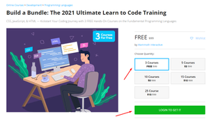 Бесплатные курсы Build a Bundle: The 2021 Ultimate Learn to Code Training (stacksocial.com)