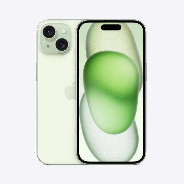Смартфон Apple iPhone 15 512Gb 2 nano-sim Green+ кэшбек 32% 47358 бонусов