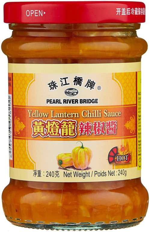 Соус Pearl River Bridge Yellow lantern chilli, 240 г