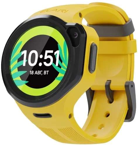 Детские часы Elari KidPhone 4GR Yellow (с Озон картой)