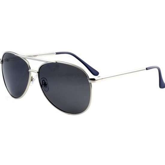 Солнцезащитные очки TROPICAL GRAYSON, серебристый, поляризация, UV protection (+весь каталог по 399 рублей)