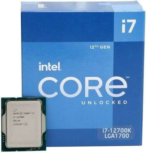Процессор Intel Core i7-12700K LGA1700, 12 x 3600 МГц, BOX без кулера