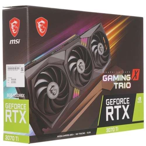[Черкесск] Видеокарта MSI GeForce RTX 3070 Ti GAMING X TRIO