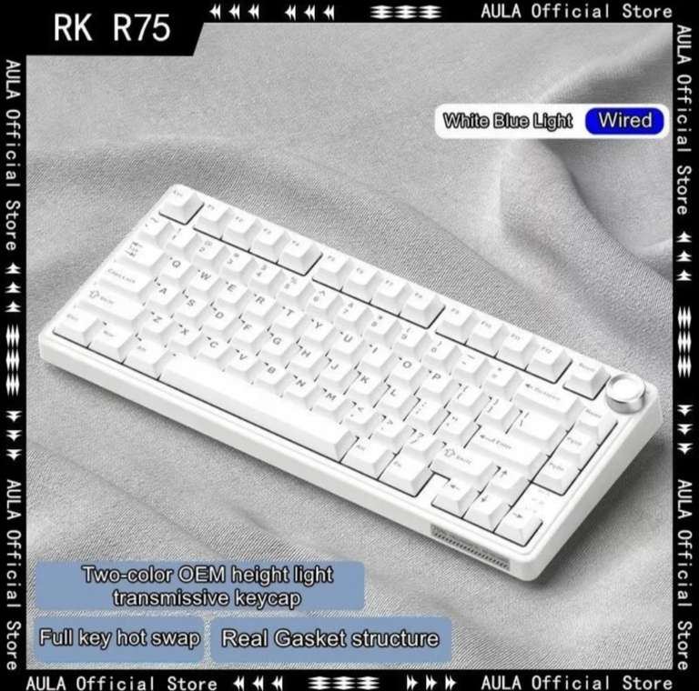 Механическая клавиатура Royal Kludge R75 (с Озон картой, из-за рубежа)