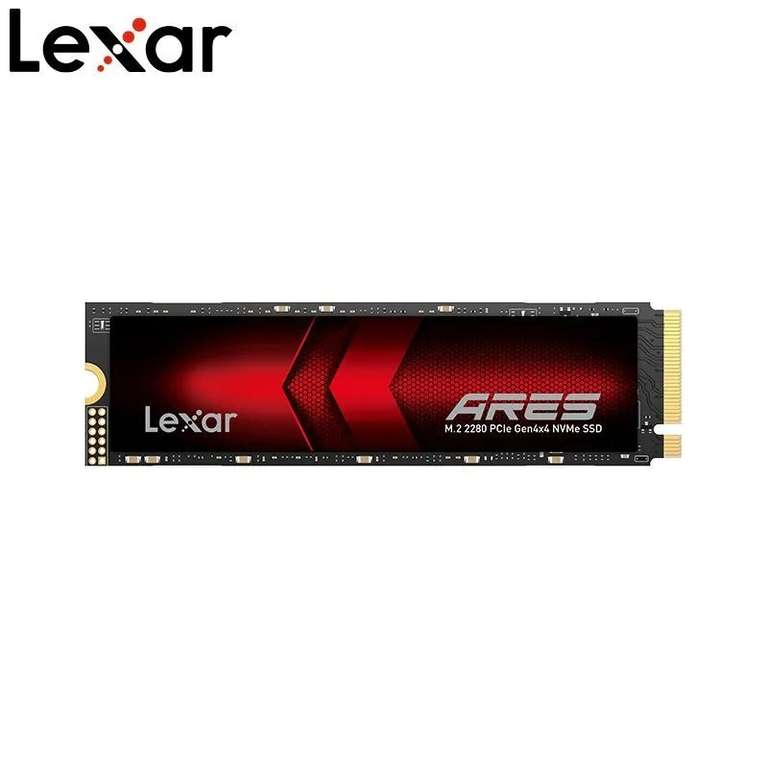 SSD Lexar Ares 4TB (NVME, PCIE4.0, 7400 MB/s), из-за рубежа
