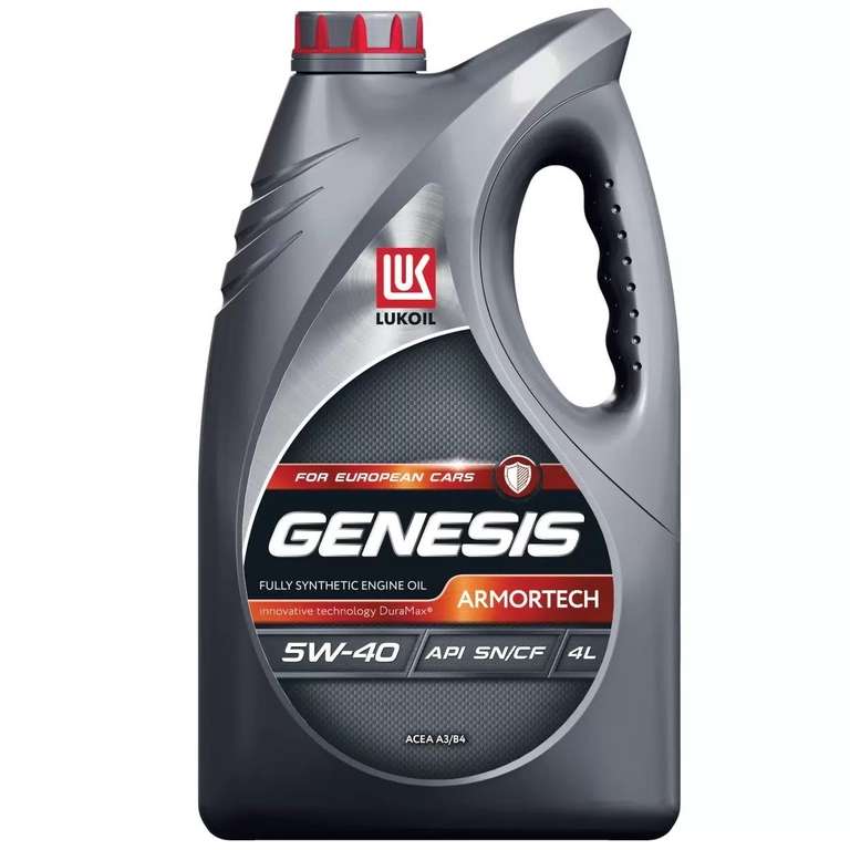 Моторное масло Lukoil Genesis Armortech 5W40 4л (15% фантиков = 284)