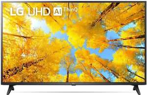 50" 4K Телевизор LG 50UQ75006LF.ARUB черный, Smart TV WebOS