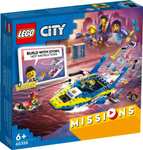 Конструктор Lego City Missions Water Police Detective Missions, 60355