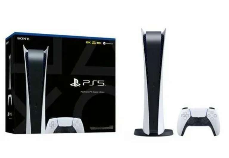 Игровая приставка Sony PlayStation 5 PS5 цифровая версия, японская версия ,белый (из-за рубежа, цена по озон карте)