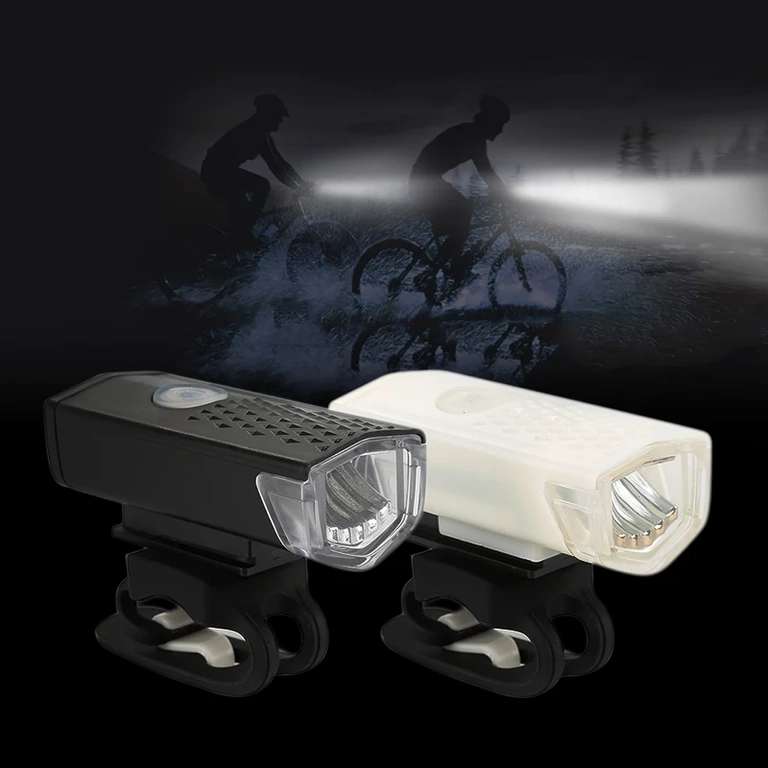 [11.11] Передний и задний фонарь для горного велосипеда